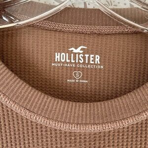 Hollister shirt S brown